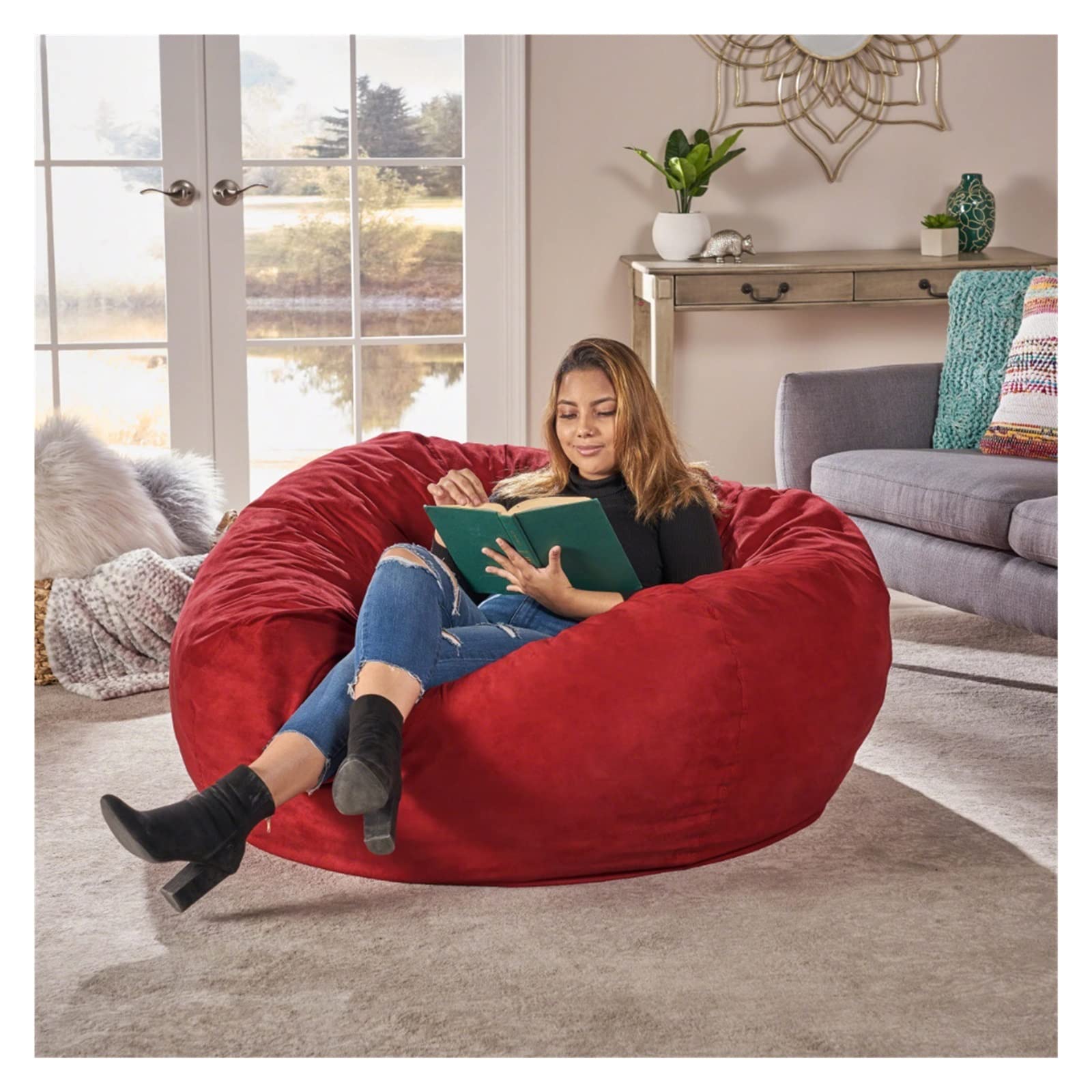 ソファサック(Sofa Sack)ウルトラソフト クッションチェアロイヤルブルー 送料無料 ソファサック(Sofa Sack)ウルトラソフト クッションチェア